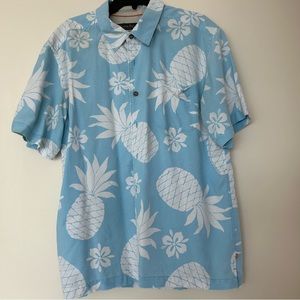 Quiksilver Waterman Collection Aloha Hawaiian Shirt